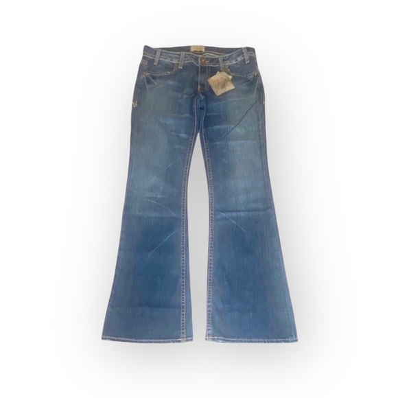 new Denim of Virtue ㋛ Y2K Patience Button Pocket Denim Jeans ㋛ Old Stone ㋛ 31 ㋛ - Picture 2 of 16